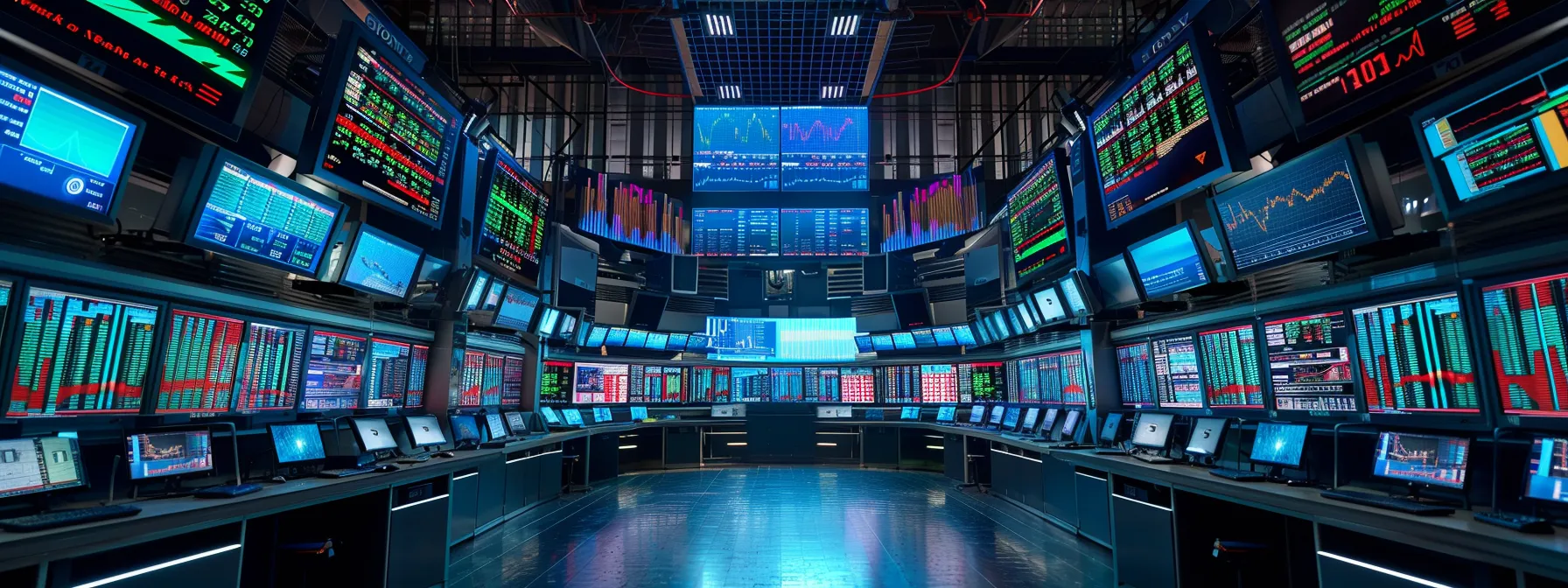a dynamic composition featuring vibrant stock market screens displaying colorful alerts and indicators, capturing the essence of savvy investing in a modern financial environment.